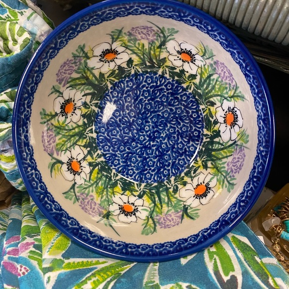 Polish Pottery Bowl - Picture 2 of 2